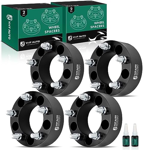 YHTAUTO 5x4.5 Hub Centric Wheel Spacers 1.5 Inch for Ford, Lincoln - size: 1.5 Inch Thickness, style: 2 PCS