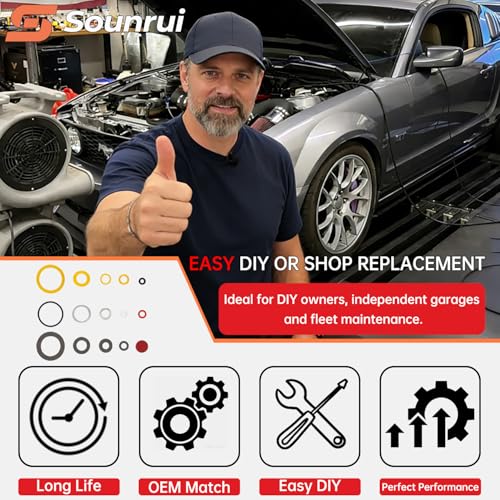 37-485 Carburetor Rebuild Kit Compatible with Holley 4150 4150C, 600-850 CFM Double Pumper 4 Barrel – Includes Gaskets, O-Rings, Diaphragms, Needle & Seats, Power Valve