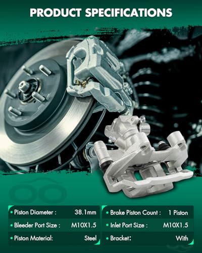 SCITOO - Rear Left Disc Brake Caliper For Buick,For Oldsmobile,For Pontiac - size: Rear Driver[18B4718B]
