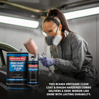 Restoration Shop 1.25 Gallon 2K Clear Coat Automotive Paint Kit, 1 Gallon - size: 160 Fl Oz (Pack of 1)