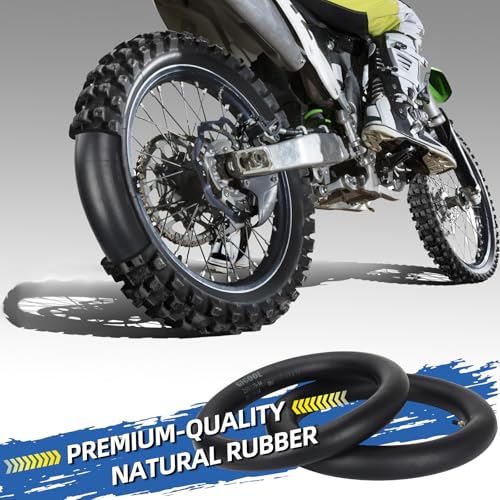 GICOOL 2.50/2.75-14" (60/100-14) Dirt Bike Inner Tubes, TR4 Valve Stem - size: 2.50/2.75-14