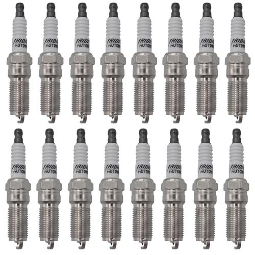Autowxjq Iridium Spark Plug 16pcs Replace Ford F-150 F-250 F-350 E-350 Super Duty 6.2L 6.7L 7.3L V8