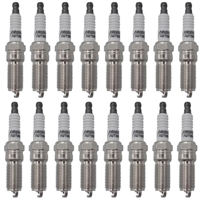 Autowxjq Iridium Spark Plug 16pcs Replace Ford F-150 F-250 F-350 E-350 Super Duty 6.2L 6.7L 7.3L V8