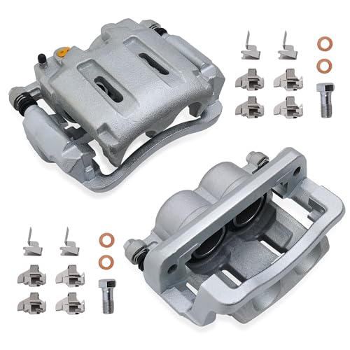 18B5022 18B5023 Front Disc Brake Calipers Compatible with 05-12 Ford F-250 - size: Front 18B5022+18B5023