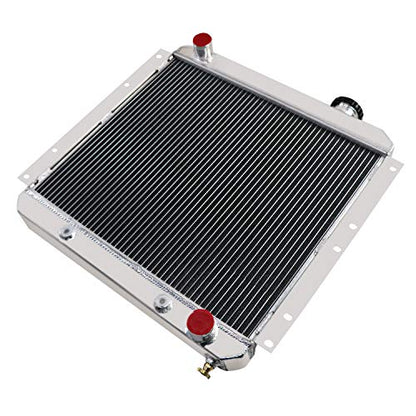 ALLOYWORKS 3 Row Aluminum Radiator for 1960-1984 Toyota Land Cruiser FJ40 FJ45 3.9/4.2L