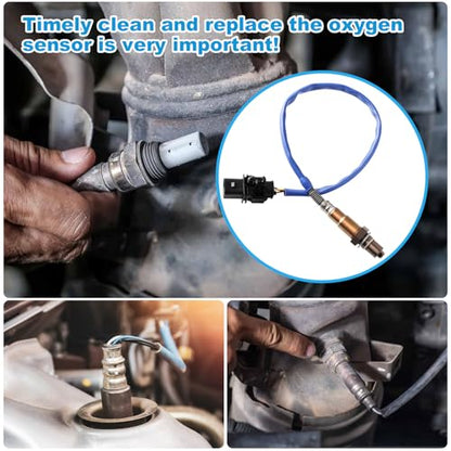 Nifeida 17321 8F9Z9F472J Oxygen Sensor Replacement O2 Sensor Compatible with Ford Expedition, Explorer, E-Series, F-Series, Flex, Focus, Mustang, Taurus, Transit, Lincoln MKC, MKS, MKT, Navigator - size: 17321
