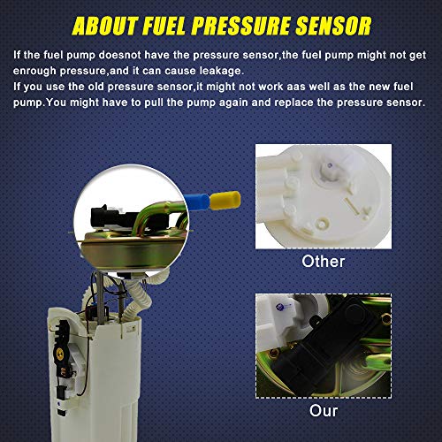 FP3556M - Fuel Pump Assembly E3556M Compatible with 2003 Cadillac Escalade ESV, 2002 2003 Cadillac Escalade EXT, Chevrolet Avalanche 1500, Chevrolet Suburban 1500, GMC Yukon XL 1500