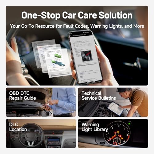TOPDON Carpal OBD2 Scanner Bluetooth - All System Diagnostic Tool with AI