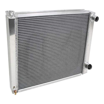 Aluminum Performance Racing Radiator Fits Chevy 27.5" 2 Row Double Pass Universal