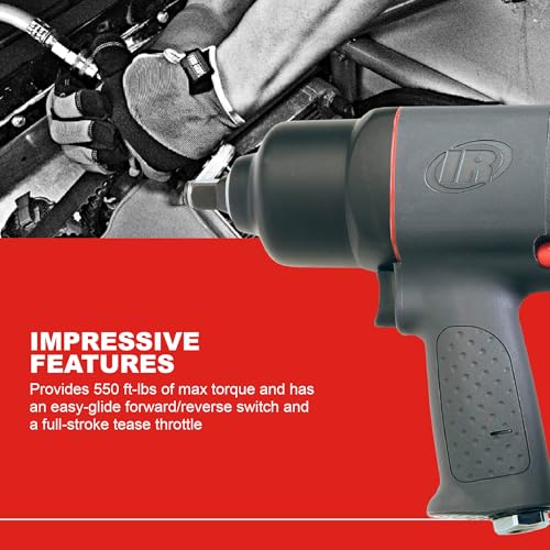 Ingersoll Rand 2130 1/2" Drive Air Impact Wrench - style: 2130 1/2" Heavy-Duty Air Impact