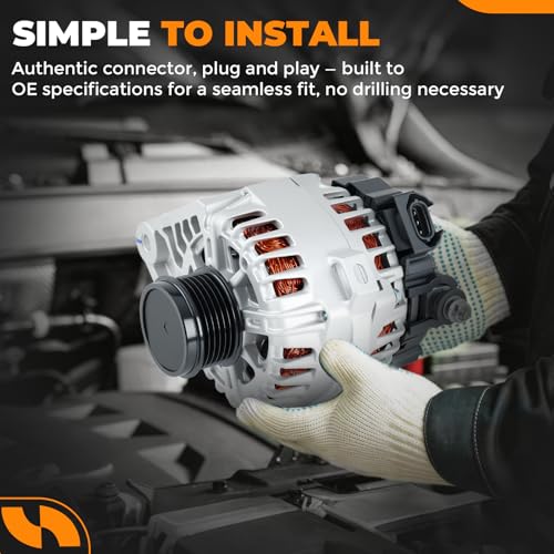 11610N Alternator for Hyundai Kia Elantra Forte Soul 2011–2017 - size: 11610