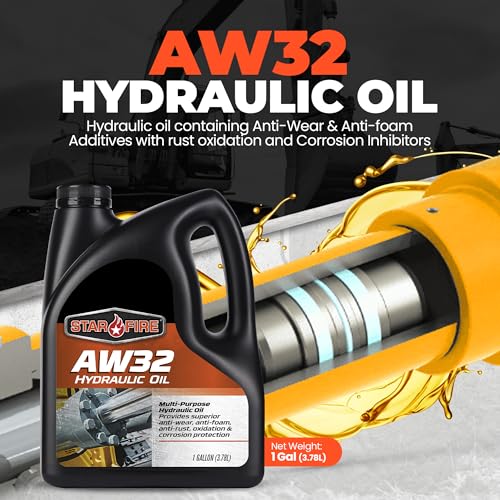 STARFIRE AW32 Anti-Wear Hydraulic Oil for Industrial/Mobile Equipment 1-Gal - size: 1 Gallon