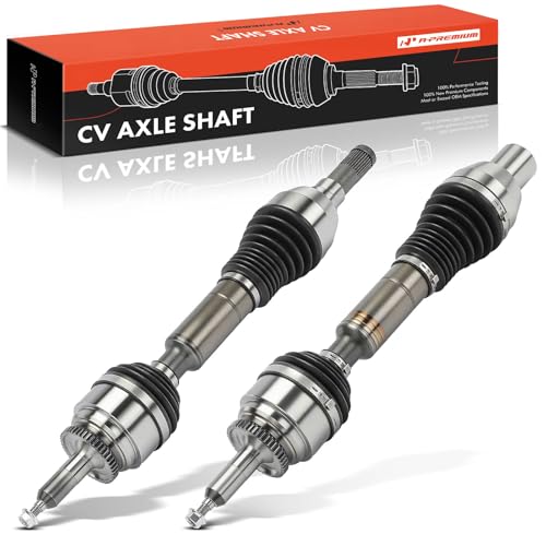 A-Premium Set of 2 Front CV Axle Shaft Assembly - style: Front Driver and Passenger Side