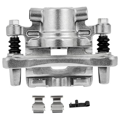 SCITOO Rear Right Disc Brake Caliper With Bracket 18B5104 Silver - size: Rear Passenger[18B5104]Silver