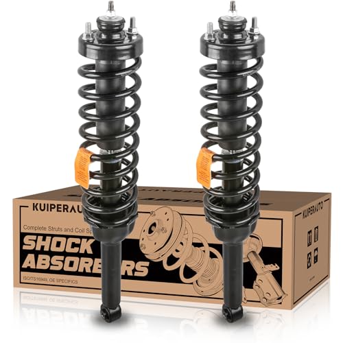 KUIPERAUTO Rear Complete Struts shocks Assembly w/Coil Spring 171325 181325 Compatible for Honda CR-V 1997 1998 1999 2000 2001 Shock Absorbers Replacement 2PCS - size: 2x Rear Struts, style: 1997-2001