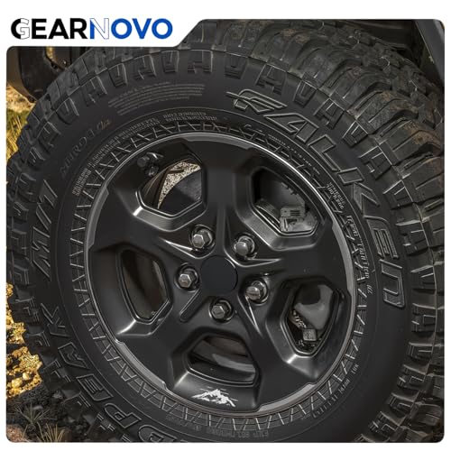 2.5Inch 63MM Wheel Center Caps for Dodge RAM 1500 Rim Hub Caps 6KF18TRMAA, Pack of 4 (Matte Black, Outer 63MM, Inner 56MM) - color: Matte Black, size: Outer 63MM , Inner 56MM
