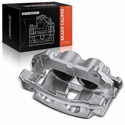 A-Premium Front Left Driver Disc Brake Caliper with Bracket - style: Front Driver Side