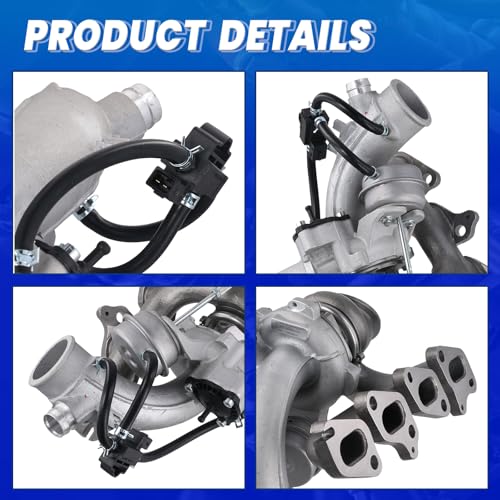55565353 Complete Turbo Turbocharger with Gasket Kit for Chevrolet Cruze 2012-2016, Orlando 2012-2023, Trax 2012-2023, Vauxhall Adam M13 2014-2019, Opel Insignia A G09 2011-2017 & More 1.4L