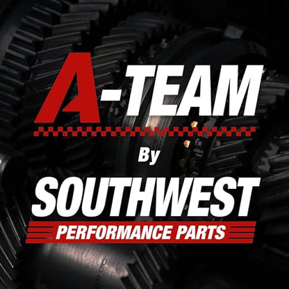 A-Team Performance R2R Complete Distributor - Ready 2 Run Compatible with Chevy SBC BBC 283-454 Series - Automotive Replacement Ignition Parts Two-Wire Installation with Red Cap