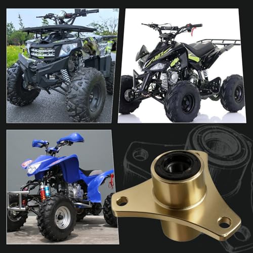 15mm 3 Stud Front Wheel Rim Bearing Hub Replacement Parts for 110cc 125cc Quad Dirt Bike ATV