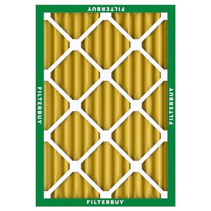 Filterbuy 10x17x2 Air Filter MERV 11 Pet & Allergy Defense (4-Pack) - style: 10x17x2