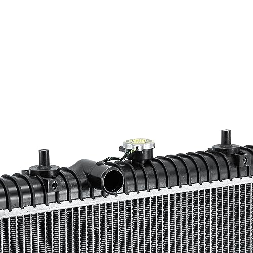OE # 3C081-17100 Radiator Replacement for Kubota M9540FC M100XDTC M108SH M108SDSL SDSL2 M9540M100GXDTC M110XDTC M8540DT M8560HD M9960HDC M9960HF, Aluminium Tractor Radiator - size: 3C081-17100