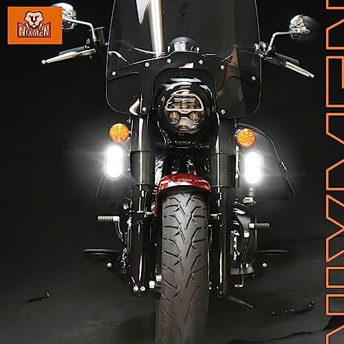 Nilight 2 PCS 4 Inch 2100LM Super Spotlight Motorcycle LED Pods - color: 2Pcs 20W 4Inch LED Spotlight w/16AWG Wiring Harness