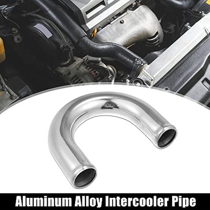 X AUTOHAUX OD 1.5" L 4" Aluminum Alloy Tube Intercooler Pipe - size: 1.5“