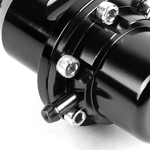 DNA Motoring FPR-T119-BK Fuel Pressure Regulator [For 88-01 Civic Si/CRV/Integra/NSX], Black