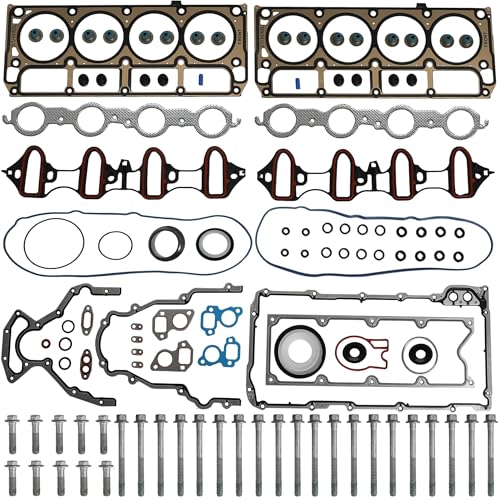 Full Gasket Set Head Gasket Bolt Set Fit for Chevy GMC Buick 5.3L 2007-2014