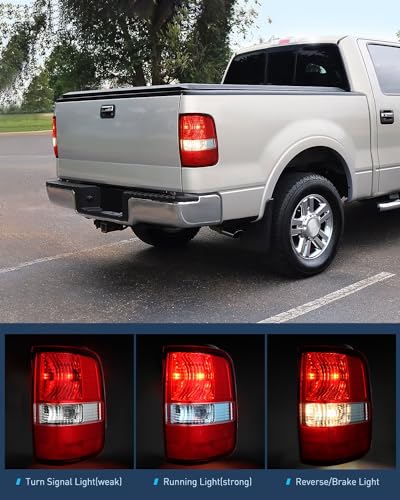 Nilight Taillight Assembly for 2004-2008 Ford F150 Passenger Side - color: Passenger Side