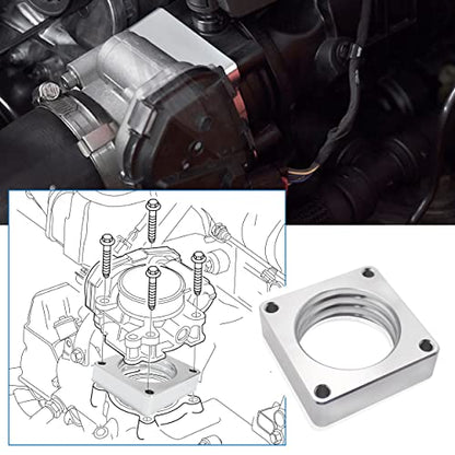 Throttle Body Spacer 1068 Replacement for Jeep Wrangler TJ YJ 87-06, Cherokee XJ 84-01