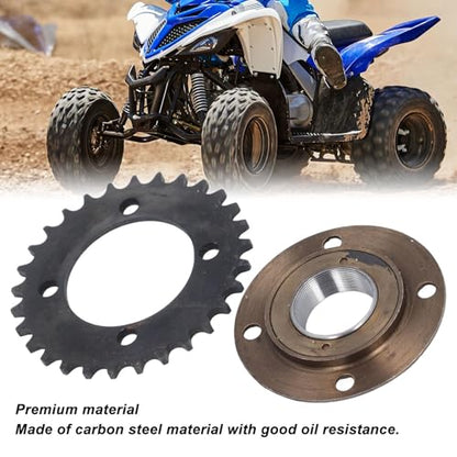 Sprocket Toothless Freewheel Kit, 420 29T Sprocket Carbon Steel Toothless Freewheel for ATVs 4 Pit Off Road Vehicles Go Karts Motorcycles