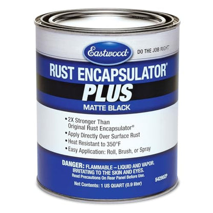 Eastwood Rust Treatment and Protection Kit - Clean Metal Encapsulater and Rubberized Undercoating