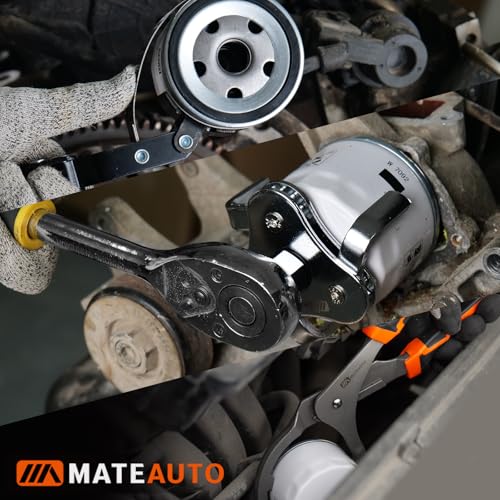 8-Piece Oil Filter Wrench Set