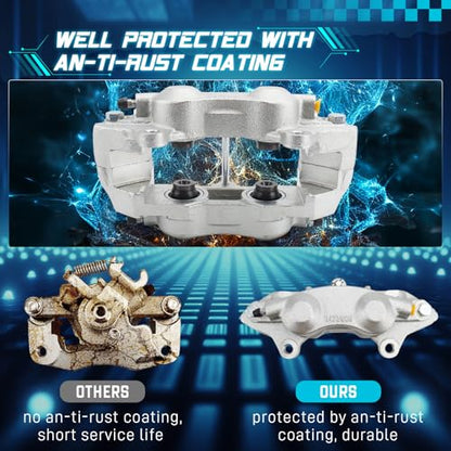 IRONTEK 187019 Rear Right Passenger Side Brake Caliper - color: Rear Right Passenger Side
