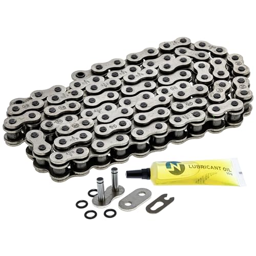 NICHE Drive Sprocket Chain Combo for Kawasaki KLX110 Suzuki DRZ110 Front 14 Rear 33 Tooth 420V O-Ring 86 Links - size: O-Ring Chain