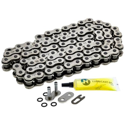 NICHE Drive Sprocket Chain Combo for Kawasaki KLX110 Suzuki DRZ110 Front 14 Rear 33 Tooth 420V O-Ring 86 Links - size: O-Ring Chain