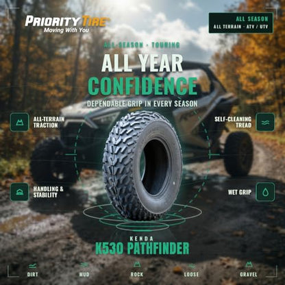 KENDA K530 PATHFINDER: 25x8-12 FRONT - size: 25x8-12