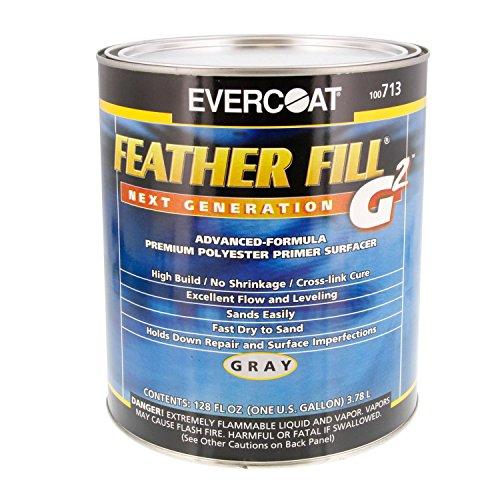 Evercoat FIB712 Fiberglass Feather Fill Gray, Qt