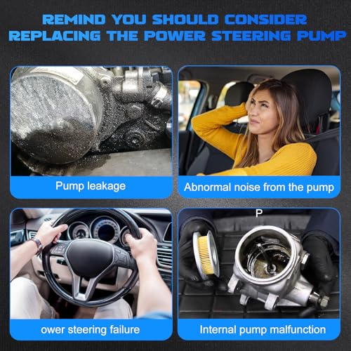 20-1013 Power Steering Pump fit for 2009-2010 Ram 1500 3.7L 4.7L - size: 20-1013