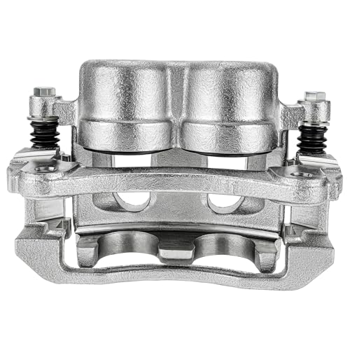 SCITOO 18B4759 Front Left Disc Brake Caliper With Bracket Silver - size: Front Driver[18B4759]Silver