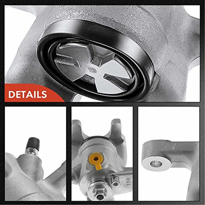 A-Premium Rear Right Passenger Side Disc Brake Caliper without Bracket - style: Rear Right Wheel (Passenger Side)