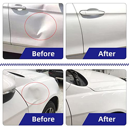 35PCS Paintless Dent Repair Tools Dent Puller Kit Dent Removal Slide Hammer Glue Sticks Reverse Hammer Glue Tabs for Car Hail Damage Repair - color: Repair Kit C