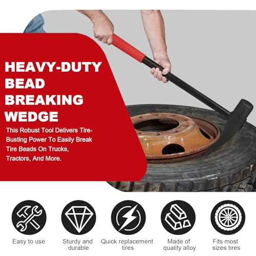 Tire Hammer, Replacement for Ken-Tool Bead Brkg Wg. Tire Bead Breaker Bead Breaker Tool For Tire Removal, Bead Breaker Tool For Tire Removal, Tire Tools Unleash Tire-Busting Power For Tire Maintenance