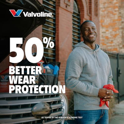 Valvoline MaxLife High Mileage Full Synthetic 10W-30 Motor Oil 5 Quart - size: 5 qt (Pack of 1), style: Full Synthetic High Mileage