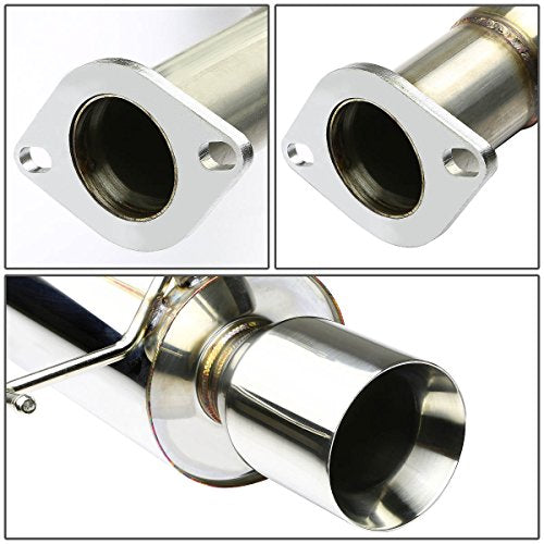 DNA MOTORING CBE-IS300-NRT Stainless Steel Cat Back Exhaust System [Compatible with 01-05 IS300 Altezza XE10] - style: 14mm Double Walled