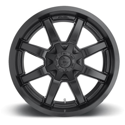 FUEL OFF-ROAD MAVERICK 18X9 8X6.5 4.53-12mm SATIN BLACK - D43618908245 - color: SATIN BLACK, size: 18X9, 8X6.5, 4.53, -12mm