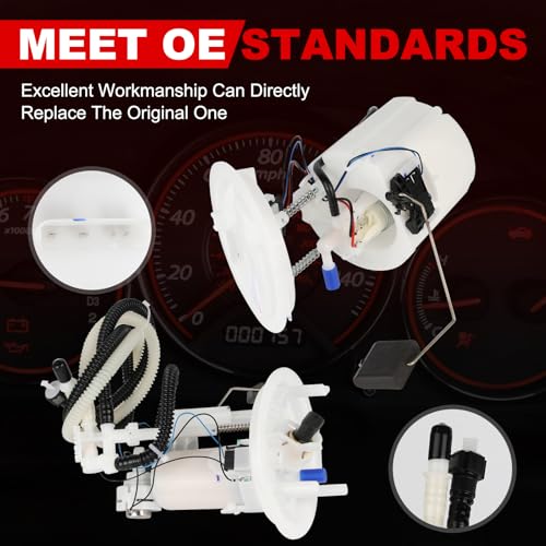 Electric Fuel Pump Module Assembly with Sending Unit Compatible with Mercedes-Benz C250 W204, 2012 2013 2014 2015, 1.8L L4, GAS, Replace# 22044700294, E9212M, FG1615, SP5148M, Left & Right