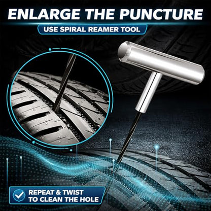 Auto Stainless Steel Solid T-Handle Set
